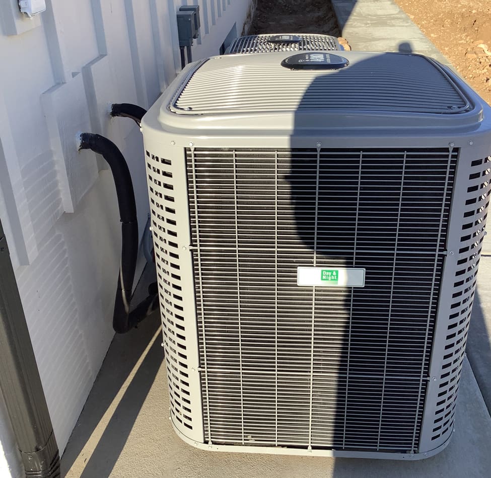 AC-Cropped Outdoor AC installation